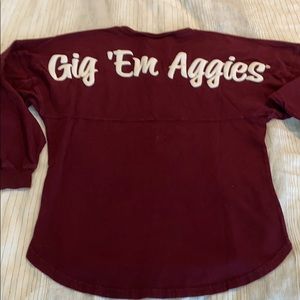Aggies sweatshirt
